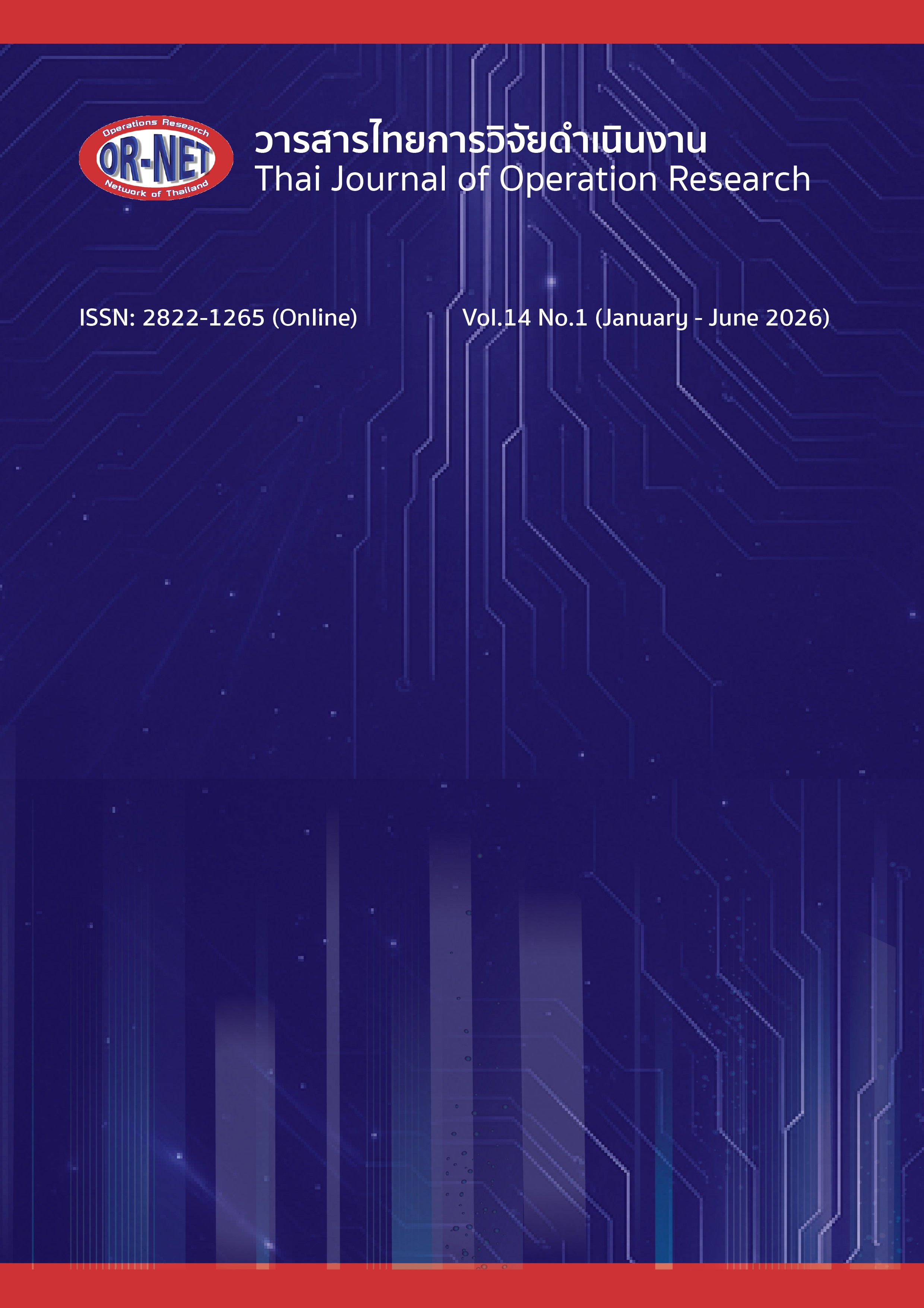 Thai Journal of Operations Research (TJOR)
